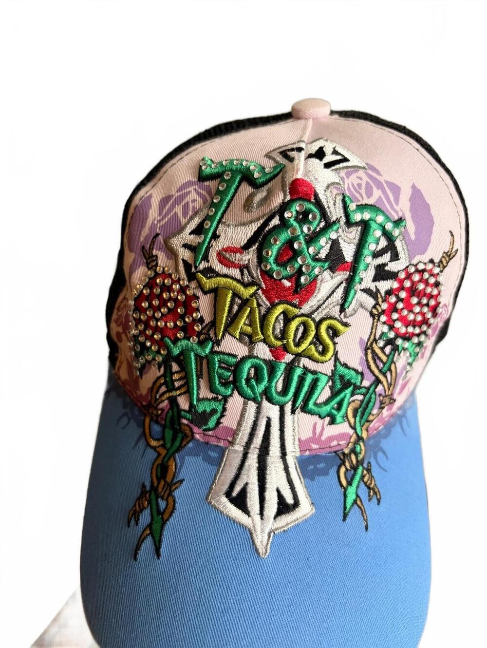 Taco and tequila hat- ed hardy style!!